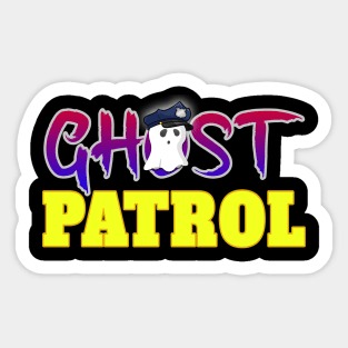 Ghost Patrol Sticker